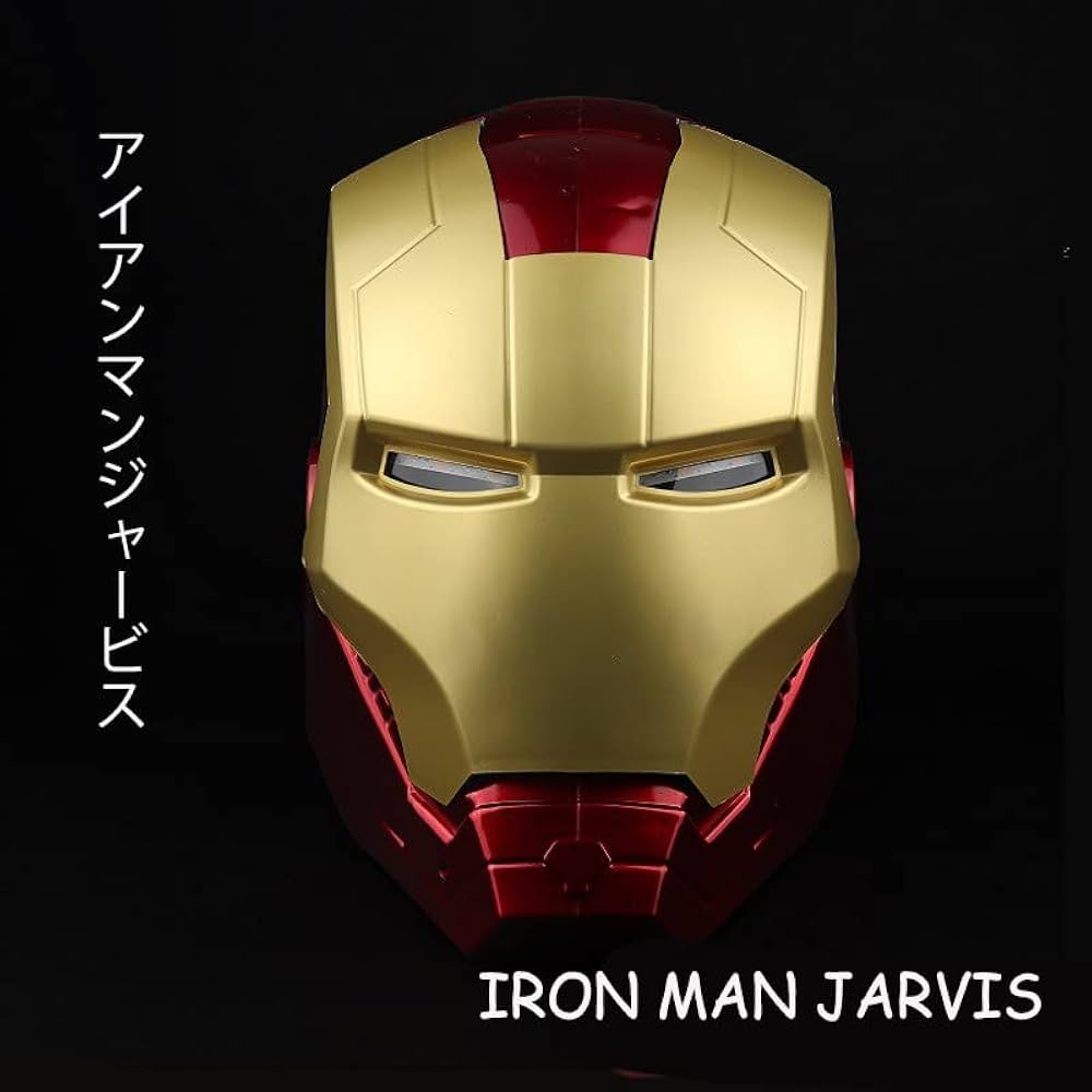 Amazon.co.jp: アイアンマンヘルメット1:1スケールビルドハロウィーン